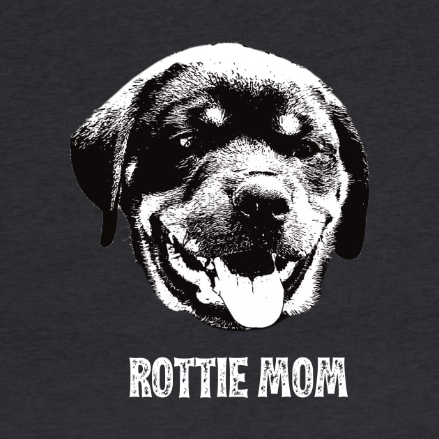 Rottie Mom Rottweiler Poodle Design by DoggyStyles